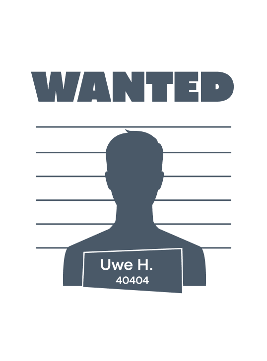 Gesucht Poster