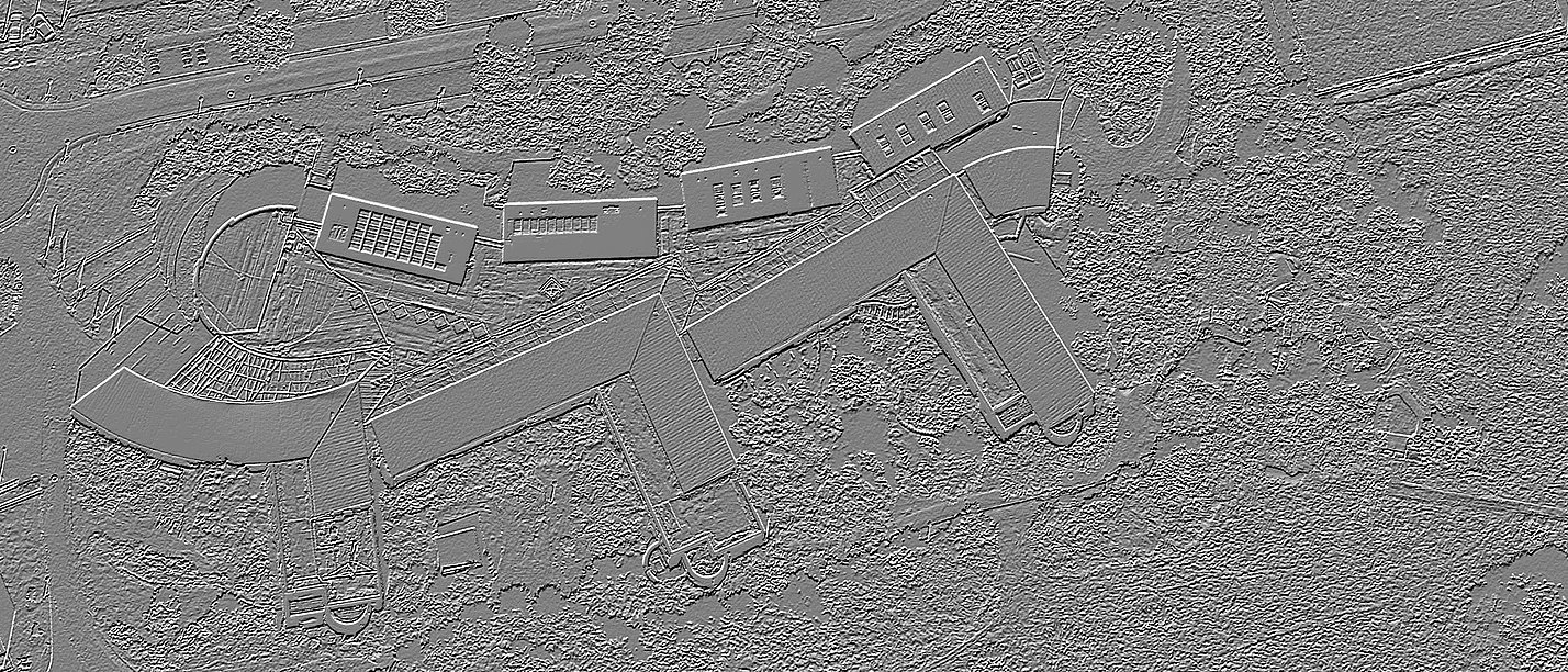 Kunstprojekt der Residenzkünstlerin Claudia Robles-Angel (Foto: Claudia Robles-Angel) 3D-Relief-Druck des UW/H-Campus.