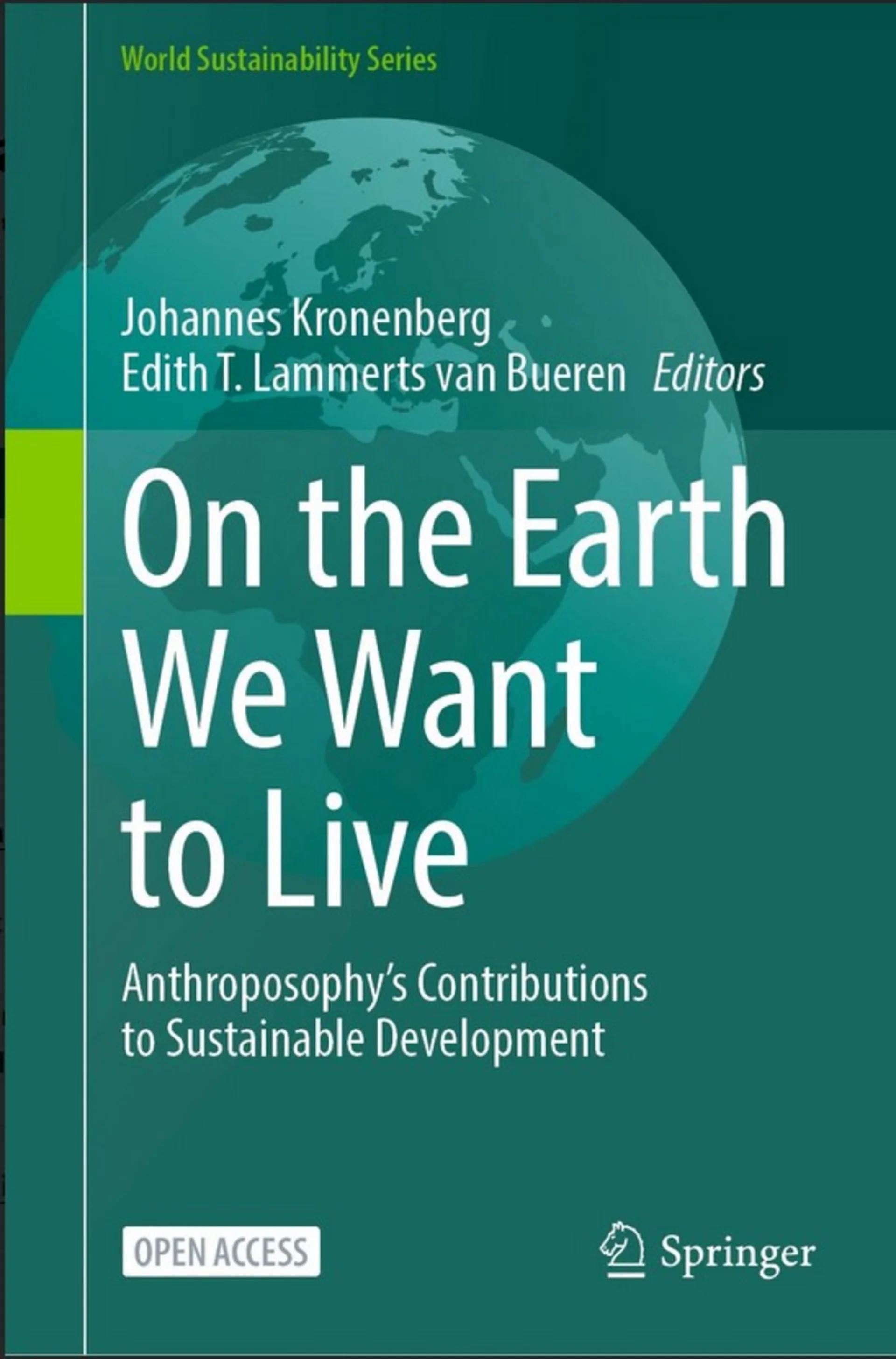Buchcover On the Earth we want to live