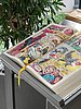 Model of a superhero comic