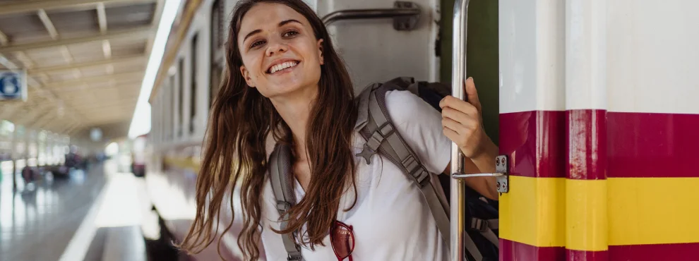 Symbolbild Zugfahren