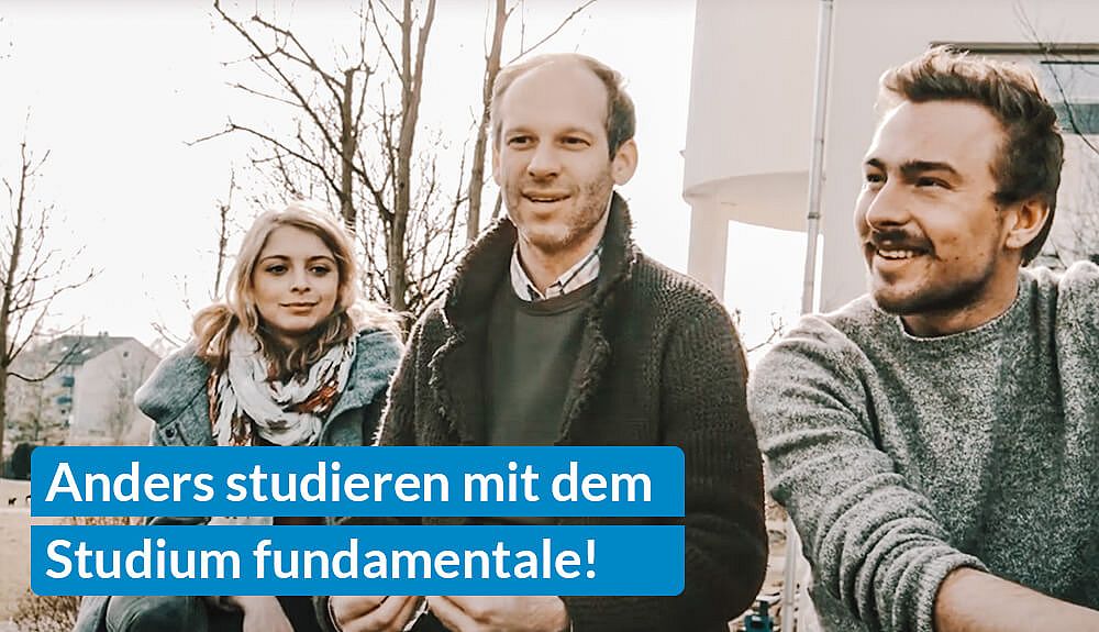 In this video, you find out more about the Studium fundamentale of Witten/Herdecke University.