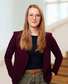 Eva Matthias (Foto: Volker Wiciok | UW/H) Porträtfoto von Eva Matthias