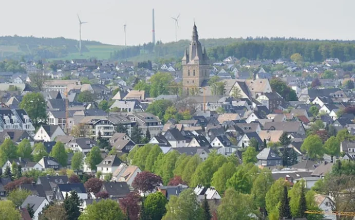 Luftaufnahme von Brilon