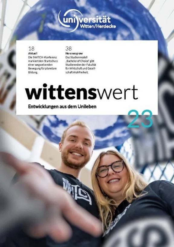 wittenswert 2023/24 Cover der wittenswert 2023/24