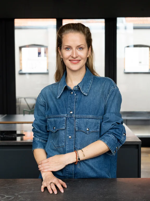 Portrait einer Frau.