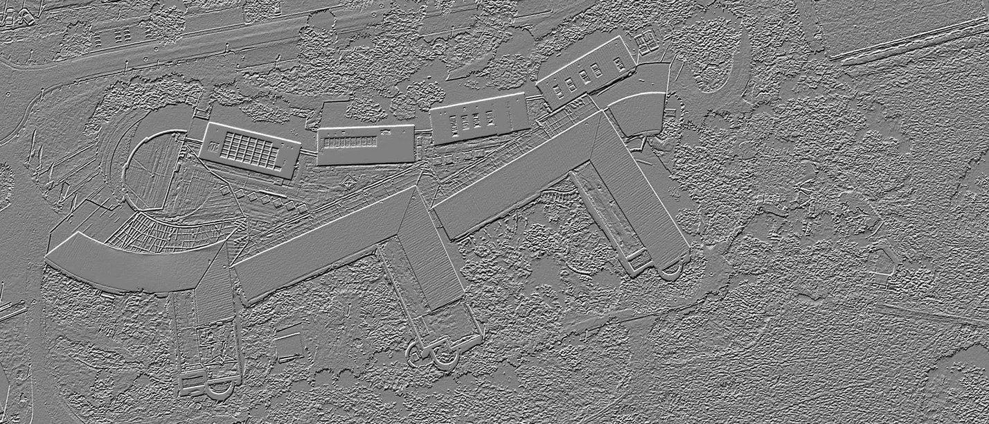 Kunstprojekt der Residenzkünstlerin Claudia Robles-Angel (Foto: Claudia Robles-Angel) 3D-Relief-Druck des UW/H-Campus.