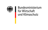 Logo mit Schriftzug Bundesministerium für Wirtschaft und Klimaschutz