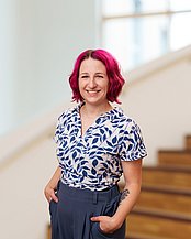 Mara Tippmann (Photo: UW/H | Volker Wiciok) Portrait photo of Mara Tippmann