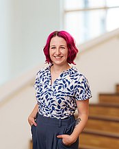 Mara Tippmann (Foto: UW/H | Volker Wiciok) Porträtfoto von Mara Tippmann