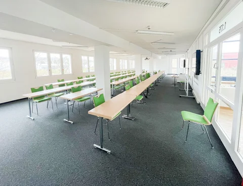 Seminar room 1.175 (Photo: UW/H) Photo of a seminar room
