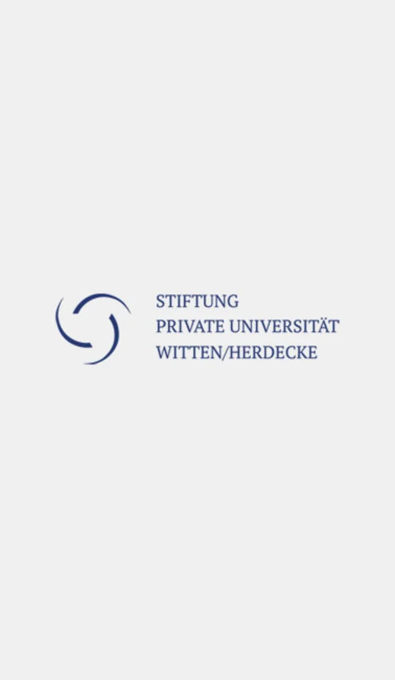 Logo der Stiftung private Universität Witten/Herdecke Logo der Stiftung private Universität Witten/Herdecke