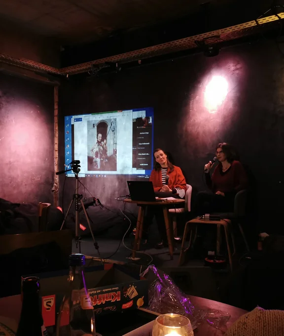 CloseUP: Renate Buschmann and Freya Hattenberger (2022) (Photo: UW/H)