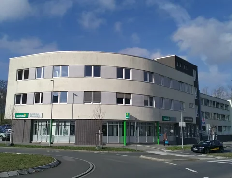 Pferdebachstraße Photo of the building for the Chairs of Health Informatics and Health Services Research on Pferdebachstrasse