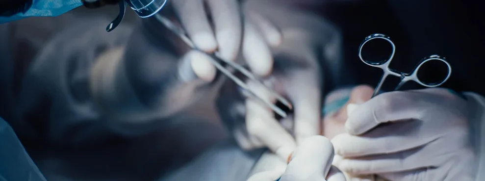 Symbolic image of surgery