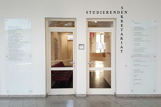 Entrance of Registrar’s Office