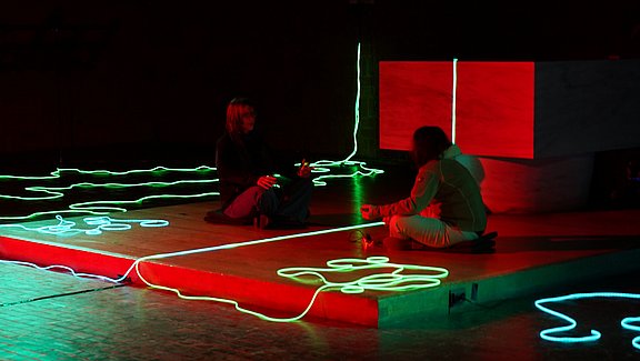 Installation Reflexion (Foto: Claudia Robles)