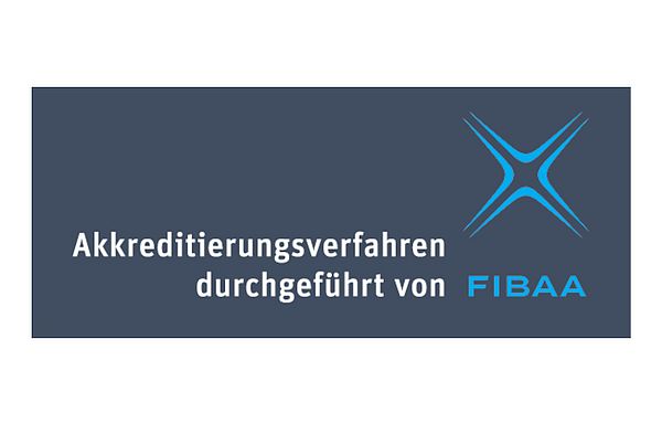 Akkreditierungsverfahren für diesen Studiengang von FIBAA durchgeführt