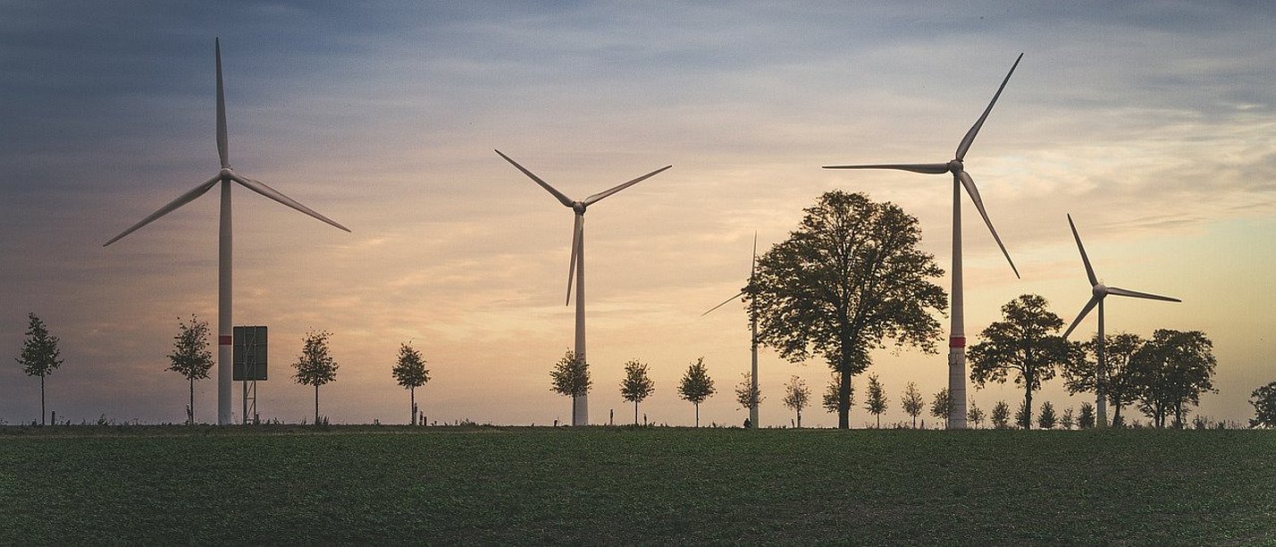 Ist Nachhaltigkeit eine Chance für die wirtschaftliche Entwicklung im Ruhrgebiet? (Foto: pixabay | mrganso) Symbolbild von Windrädern