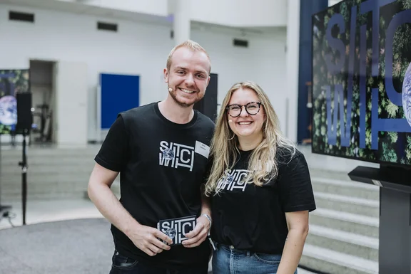 Jonas Redecker auf der SWITCH Konferenz