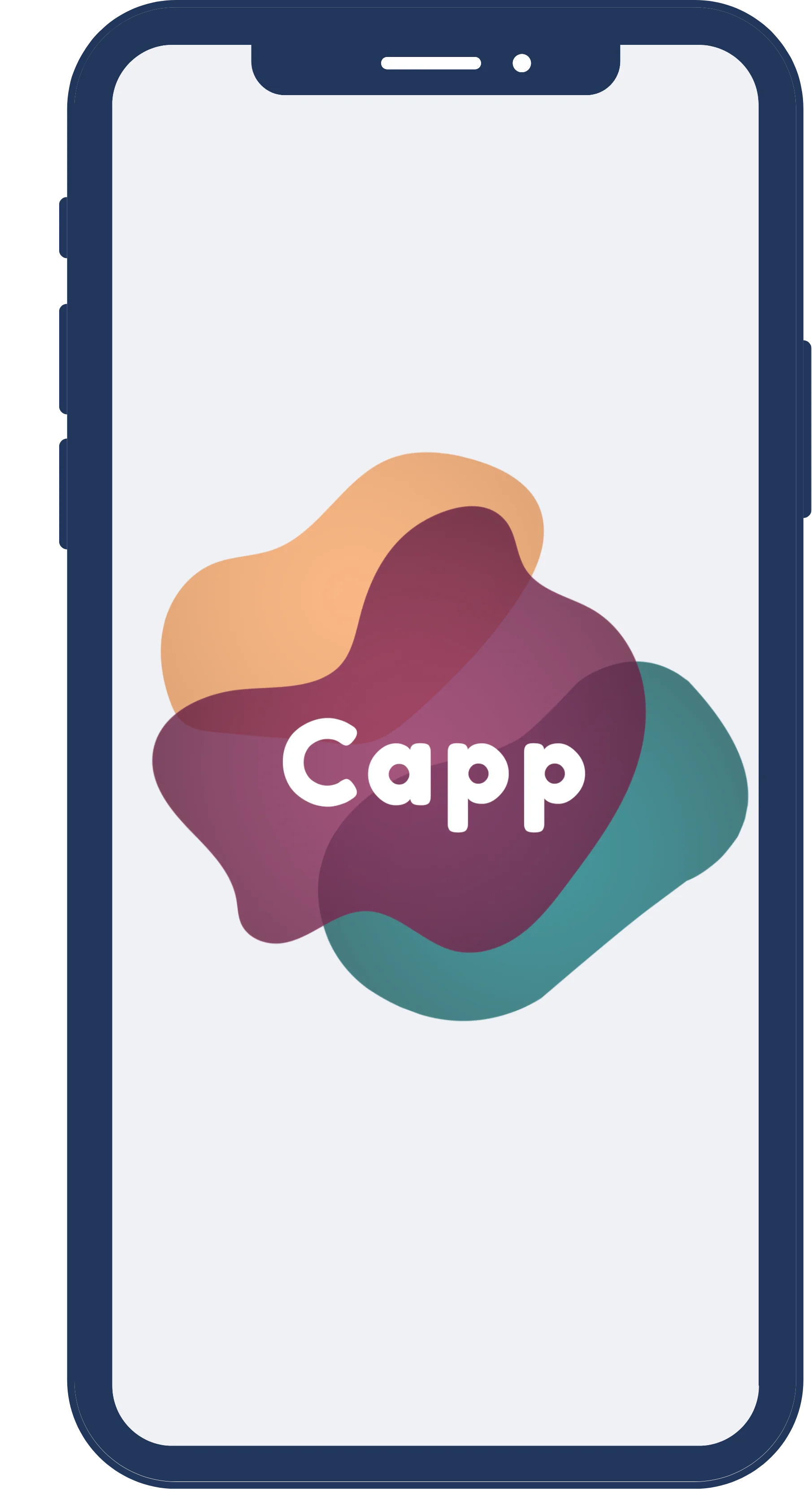 Das Logo von Capp dargestellt auf einem Smartphone