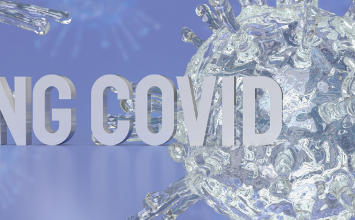 Why Long COVID throws the body out of balance (Photo: Canva) You see a virus and the words “Long Covid” in front of it.