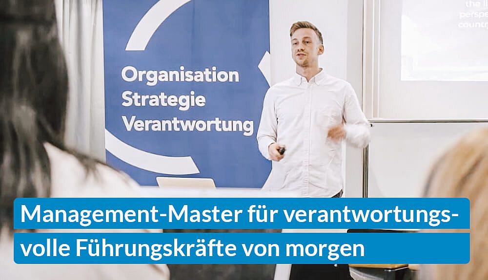 Video on the degree programme Strategy & Organization