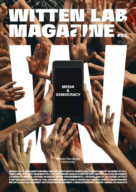 Cover des Witten Lab Magazins, Ausgabe 5/2025