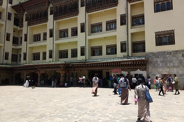 National Referral Hospital in Thimphu