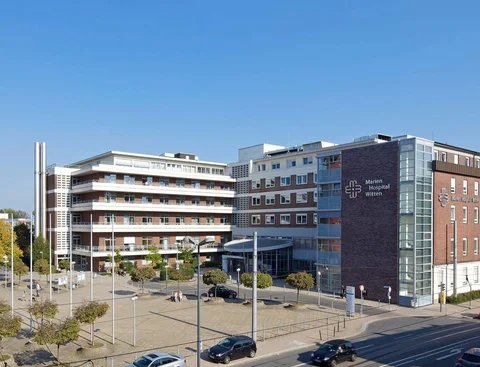 Marien Hospital Witten Exterior view of the Marien Hospital Witten