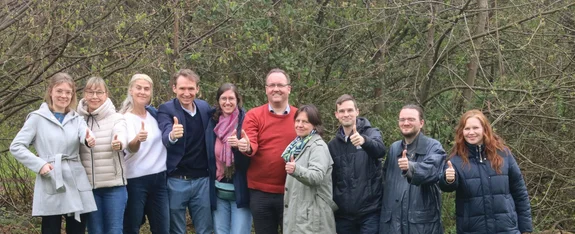 GKLS-Team auf der Wiese