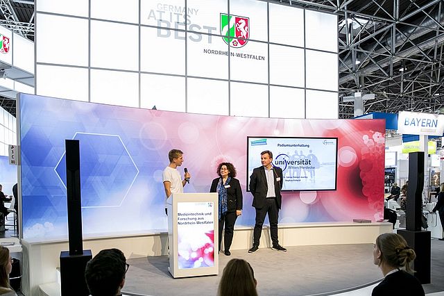 Panel discussion at MEDICA 2019 on the subject of "Witten Award for Health Visionaries"
