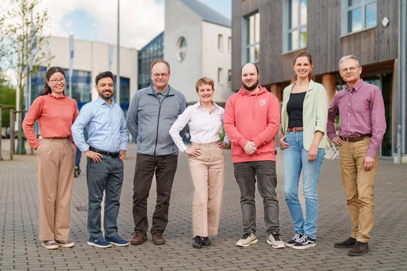Teamfoto der Friede Springer Stiftungsprofessur für Globale Kindergesundheit