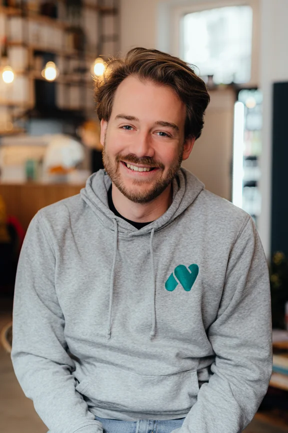 Portrait eines Mannes.