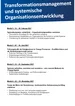 Modulübersicht Transformationsmanagement und systemische Organisationsentwicklung