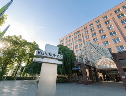 Dortmund Hospital (Photo: Tim Brederecke) Exterior view of Dortmund Hospital