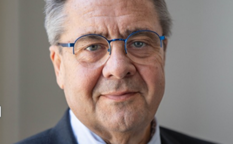 Portrait of the politician Sigmar Gabriel.