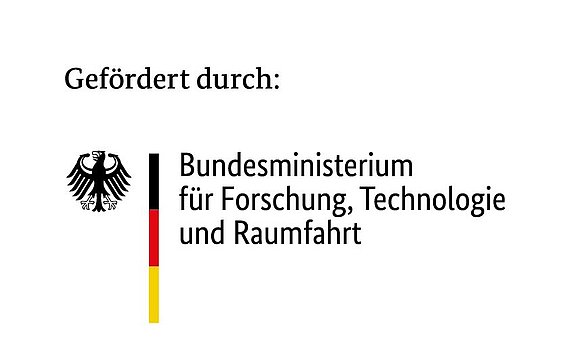 Funding logo Federal Ministry of Education and Research Logo with the lettering Bundesministerium für Bildung und Forschung