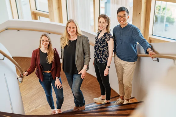 Teamfoto der Professur für Gesundheitspsychologie