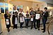 Gruppenbild in der Cafeteria