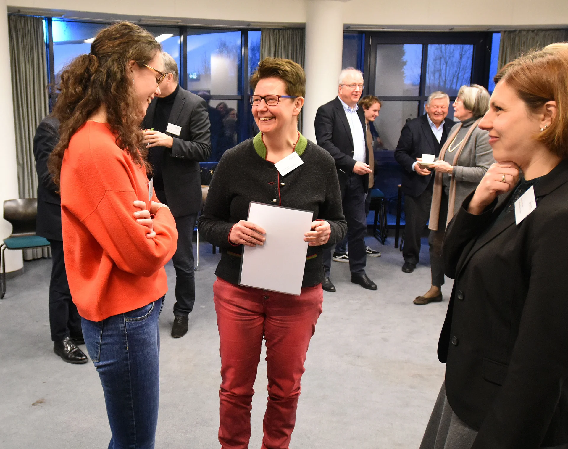 A conversation with scholarship holders