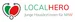 Logo for the LOCALHERO project