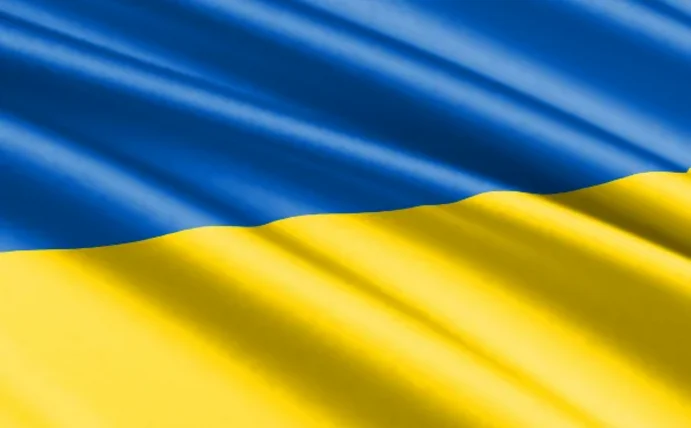 Flagge der Ukraine