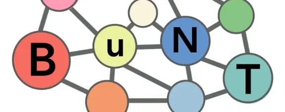 Logo mit Schriftzug BuNT-Initiative (Barrierenabbau und Netzwerk für Teilhabe)