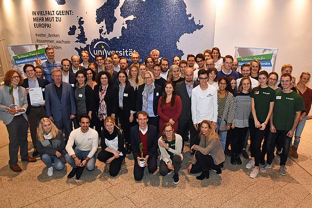 Guests, startups and the team of the Witten Award for Health Visionaries 2018