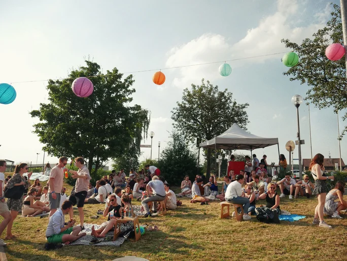 Ein Ausschnitt vom Sommerfest der UW/H