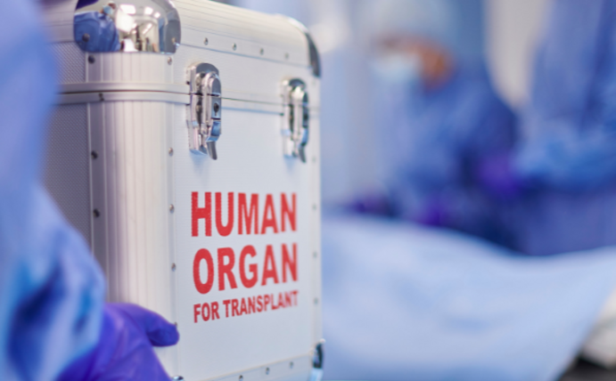 Symbolic image of organ donation