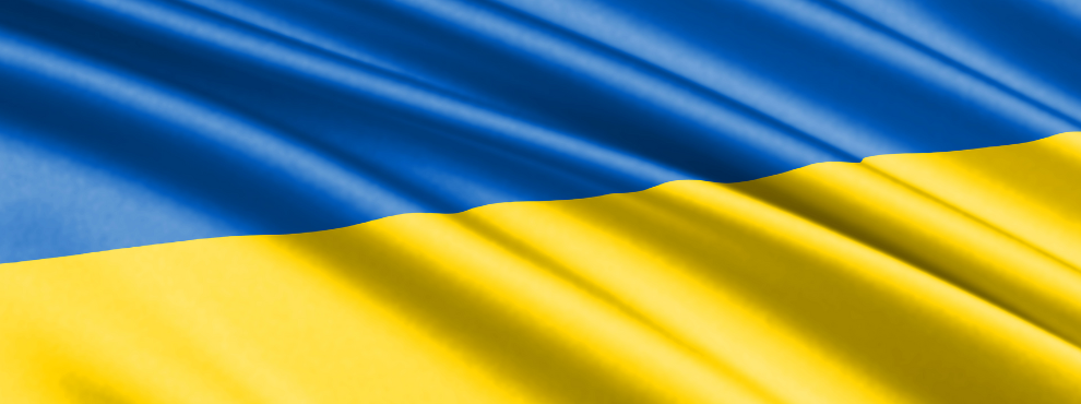 Flagge der Ukraine